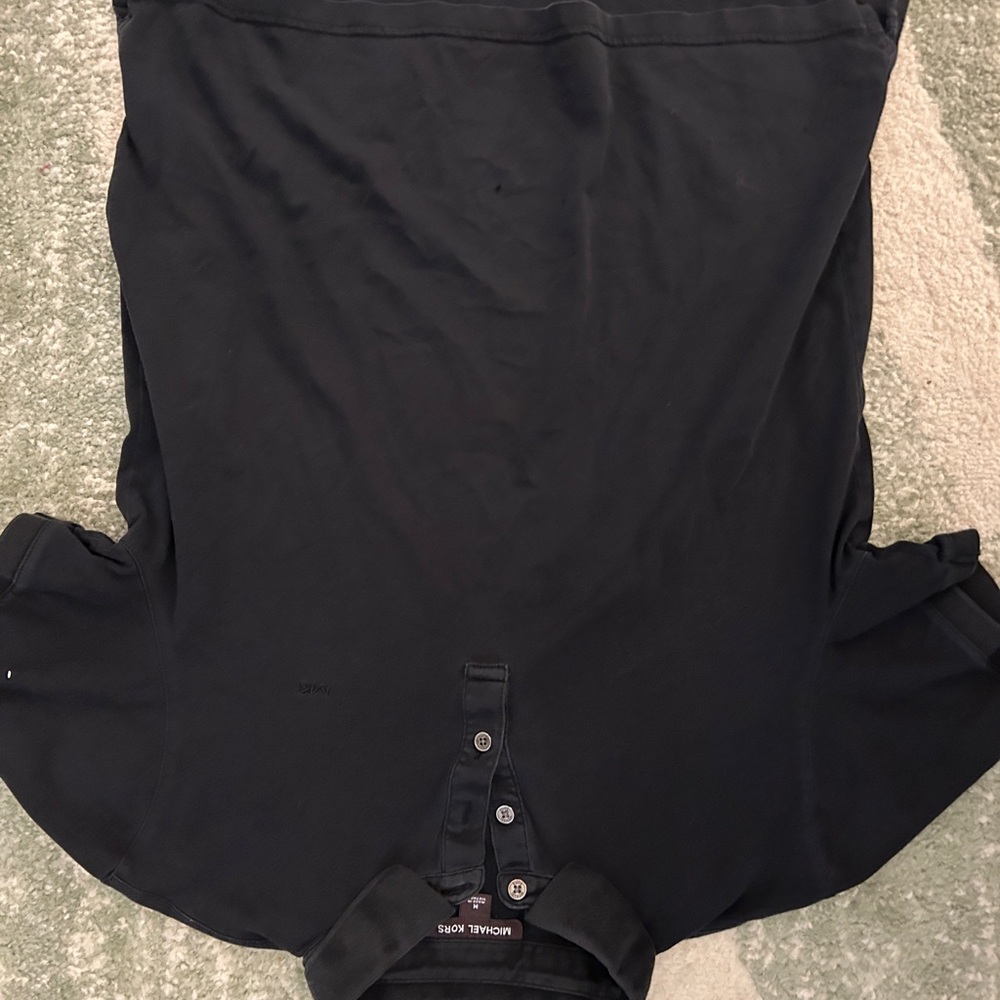 Michael Kors Charcoal Button-Up Shirt